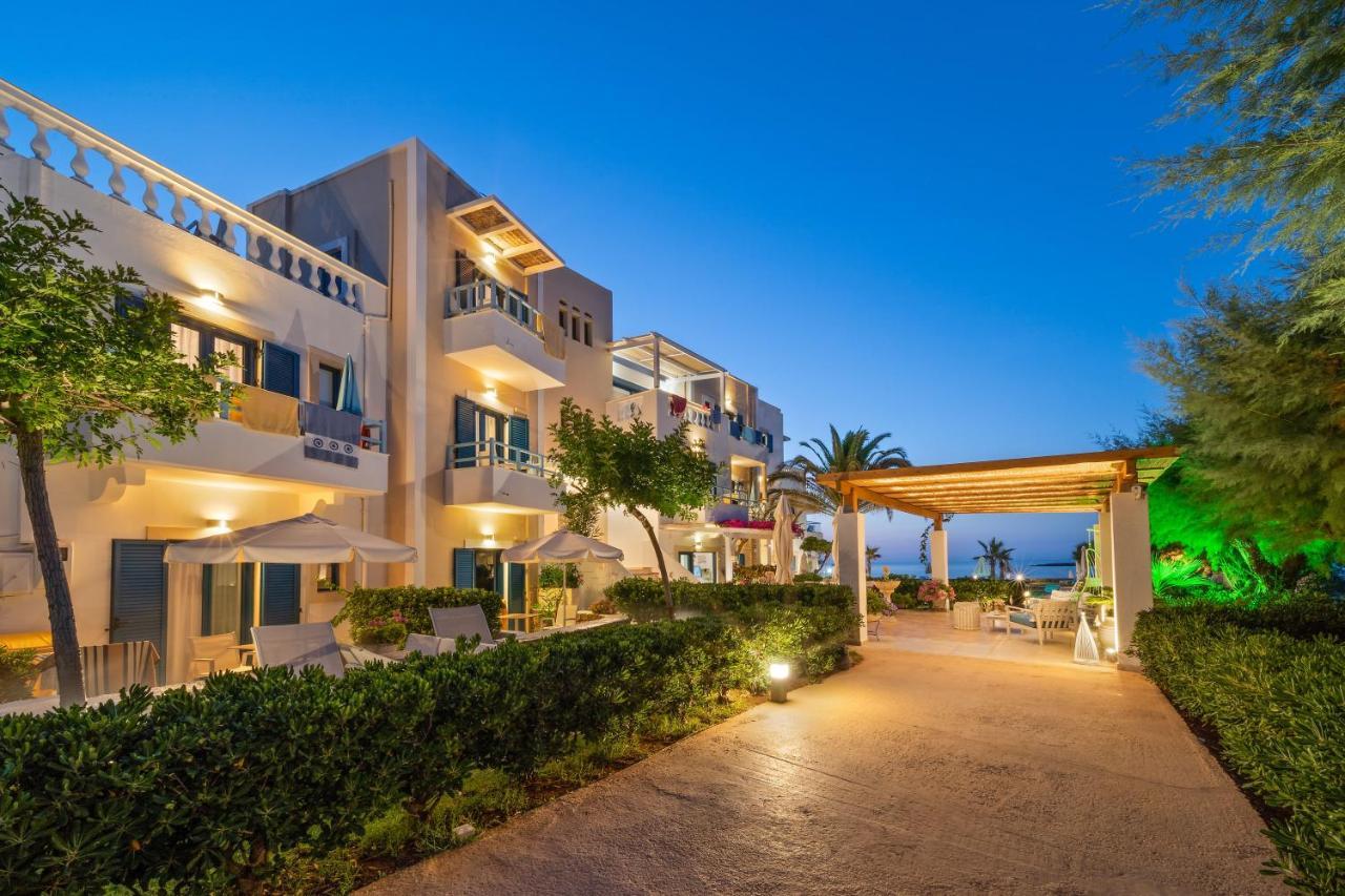 Pyrgos Beach Hotel Apartments Malia Esterno foto