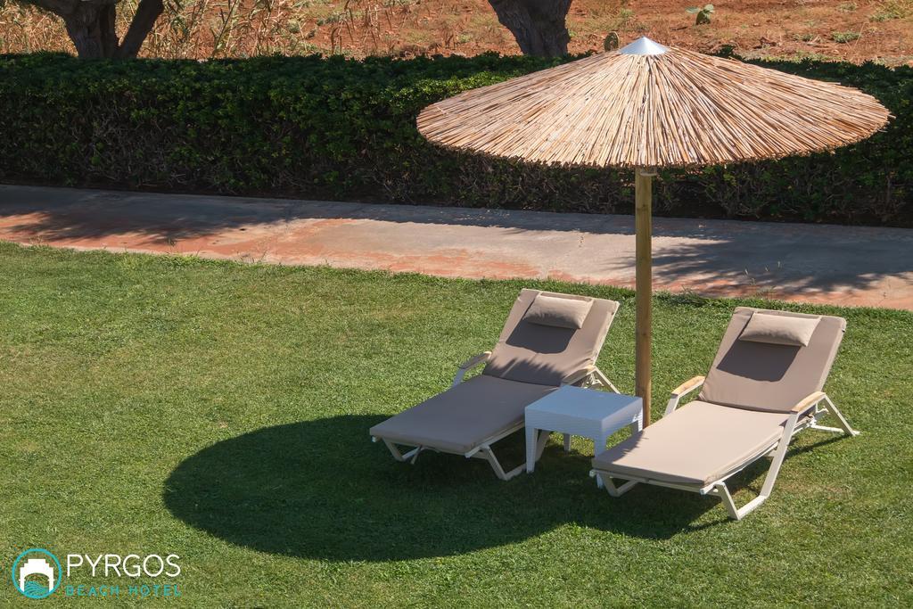 Pyrgos Beach Hotel Apartments Malia Esterno foto