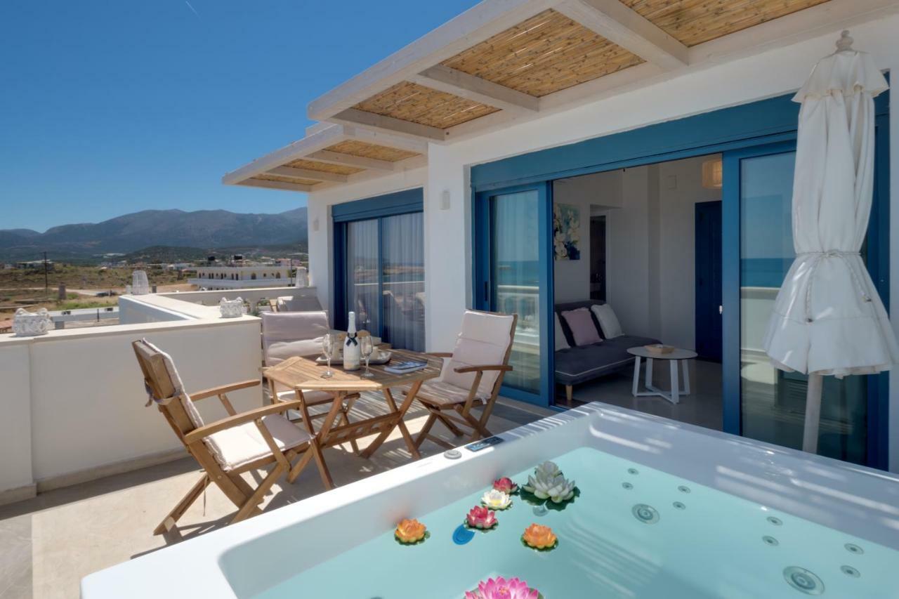 Pyrgos Beach Hotel Apartments Malia Esterno foto