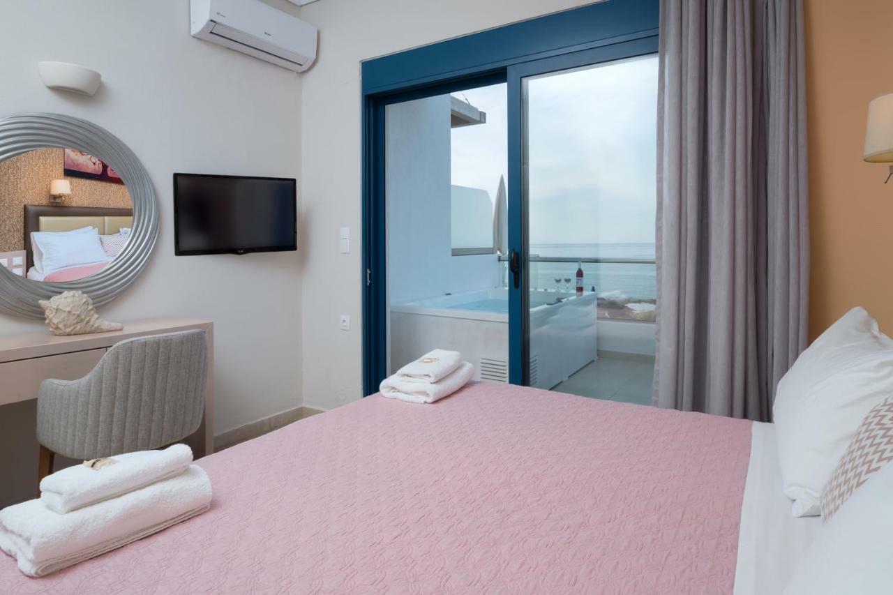 Pyrgos Beach Hotel Apartments Malia Esterno foto
