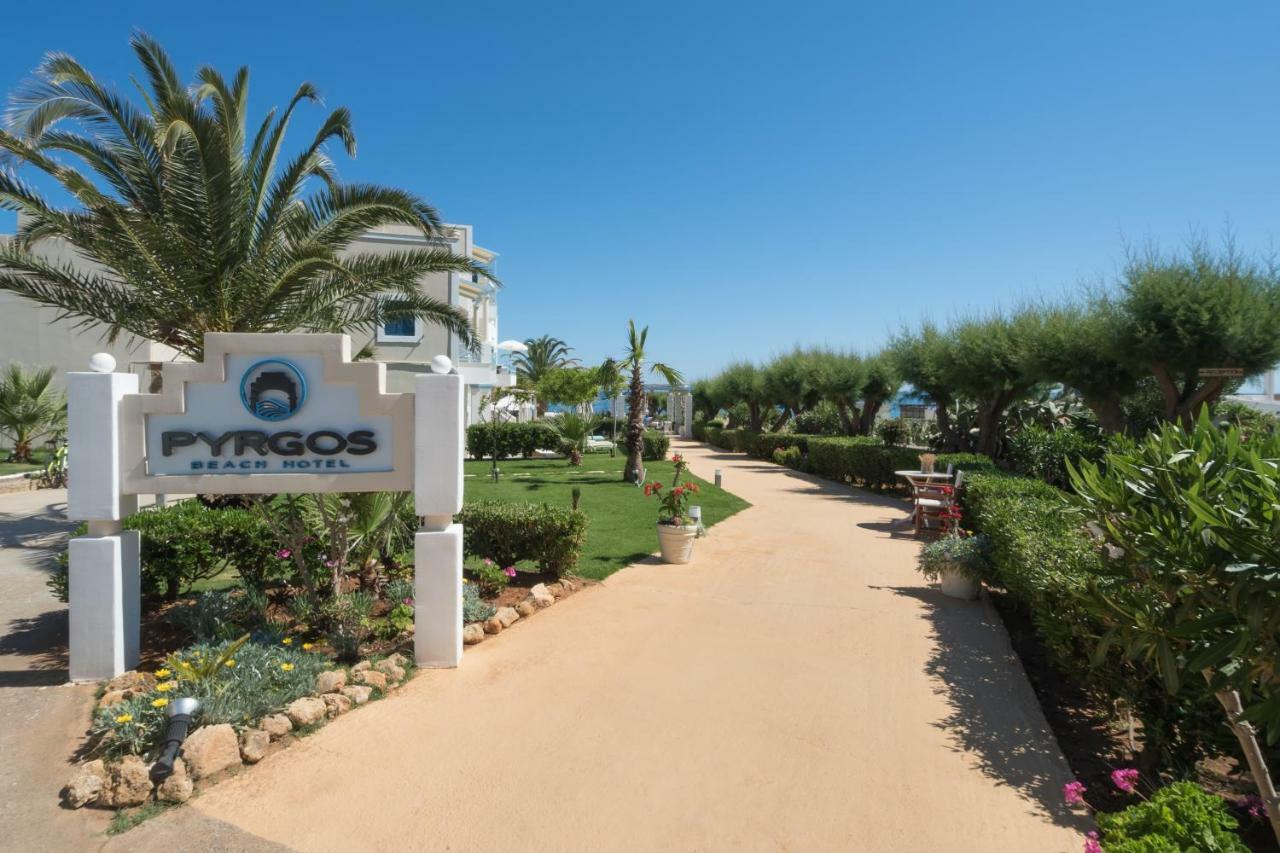 Pyrgos Beach Hotel Apartments Malia Esterno foto