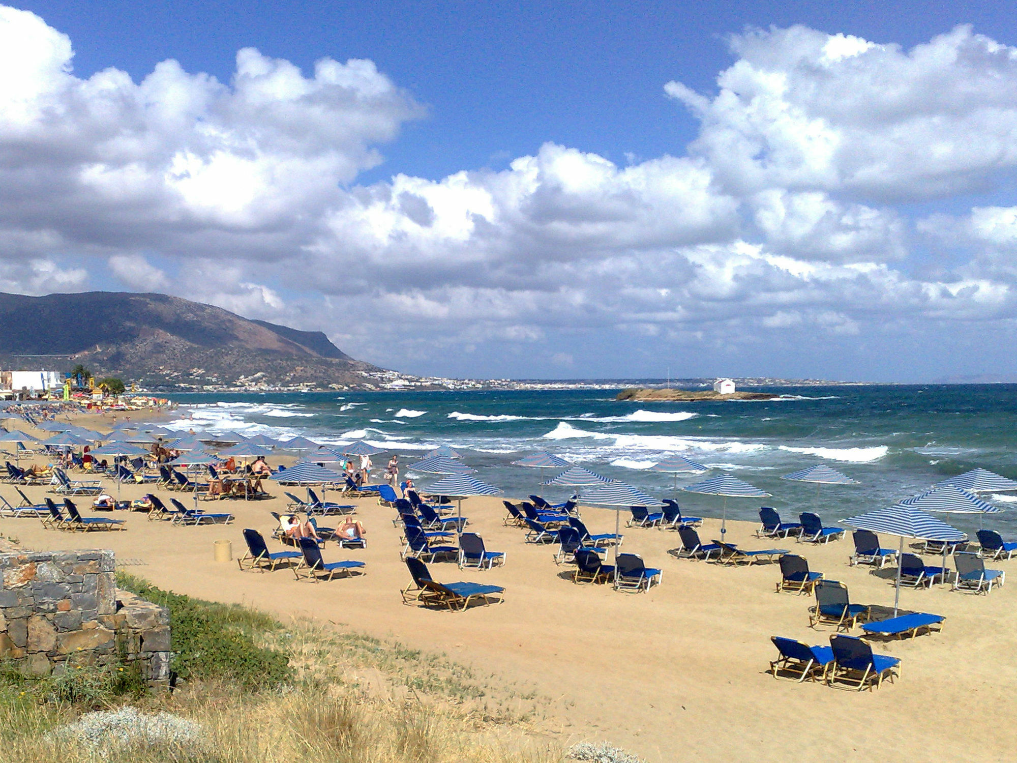 Pyrgos Beach Hotel Apartments Malia Esterno foto